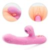 U-shaped Vibe Toy Rose Toy Sucking Toyz for Women Pleasures; Licking & Suction Toy with 10 Magic Modes & Full Waterproof & Rechargeable